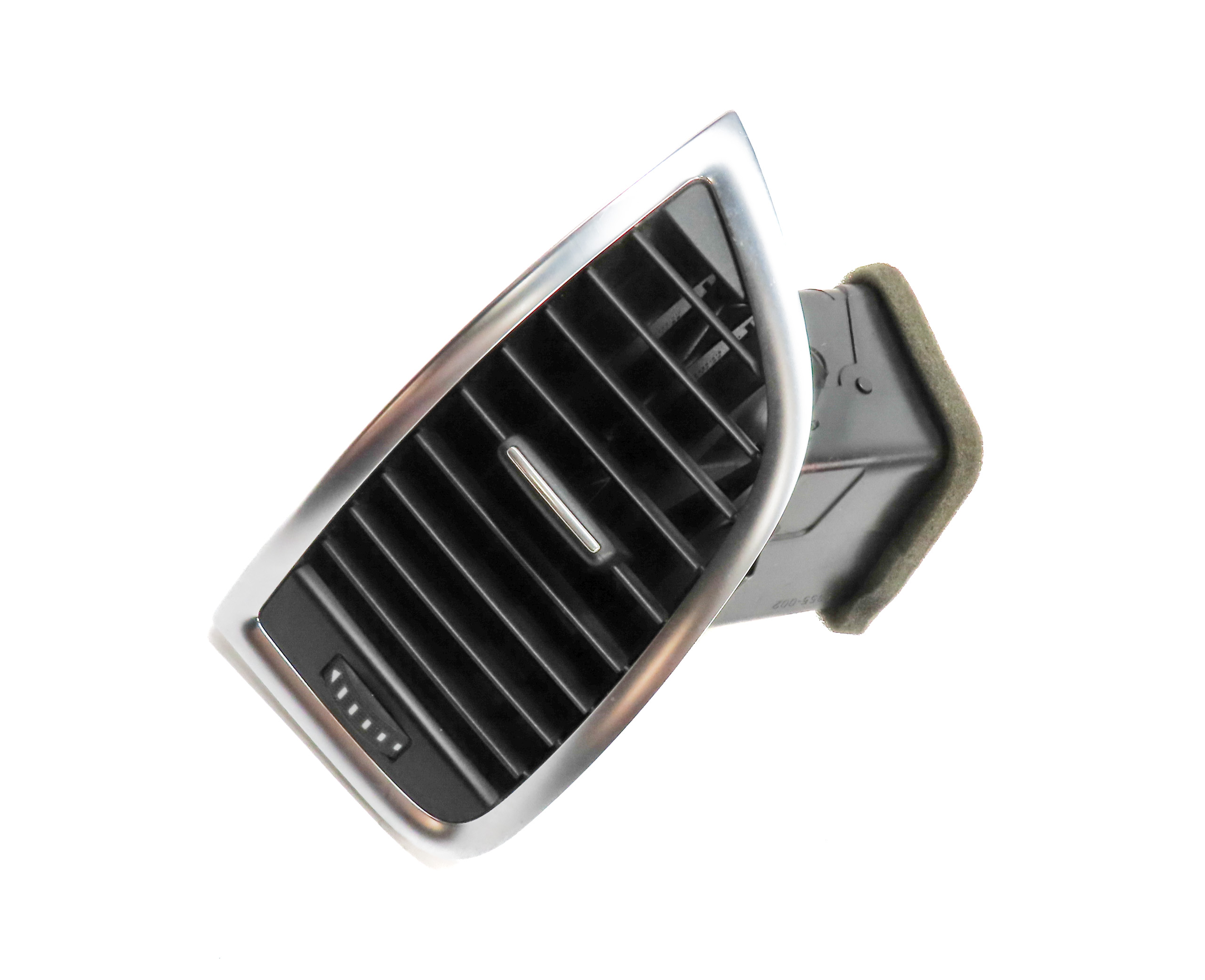 2011 AUDI Q7 (4L) FRONT LEFT DRIVER DASH HEAT AIR AC HVAC VENT (Black) — exact item pictured
